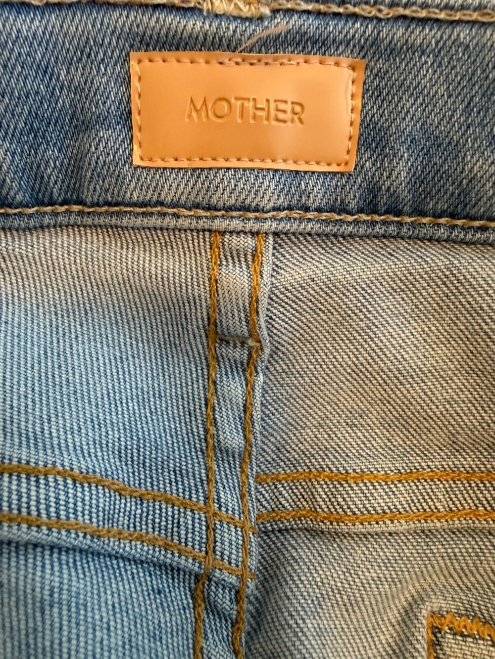 Mother Lil' Insider Petites High Rise Slim Jeans, Size 31 - Picture 2 of 7